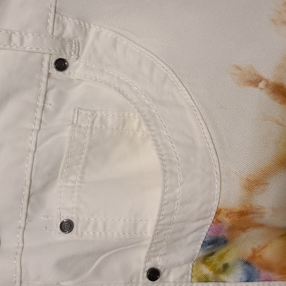 NWT Desigual Women's White Summer Button Down Maxi Skirt (Sz 6) - Picture 4 of 13